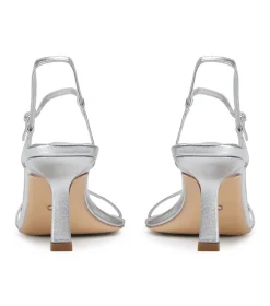 Caprice Silver Nappa Metallic