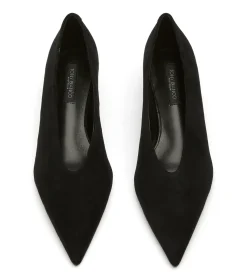 Cherry Black Suede