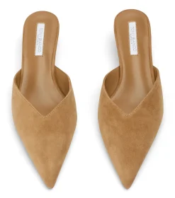 Connie Taupe Suede