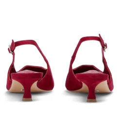 Crush Scarlet Suede