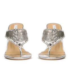 Demure Silver Glomesh