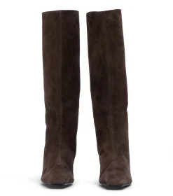 Evysa Espresso Suede