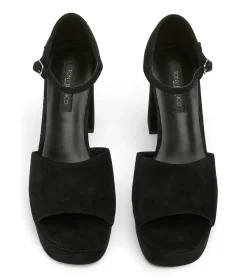 Flash Black Suede