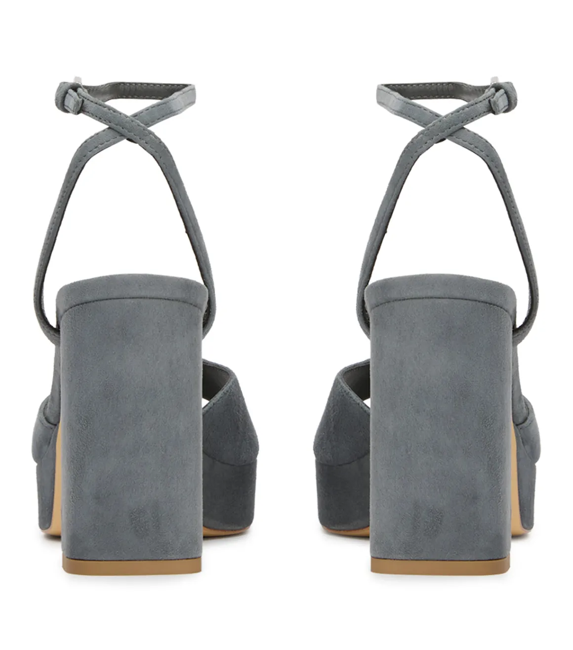 Freya Steel Suede