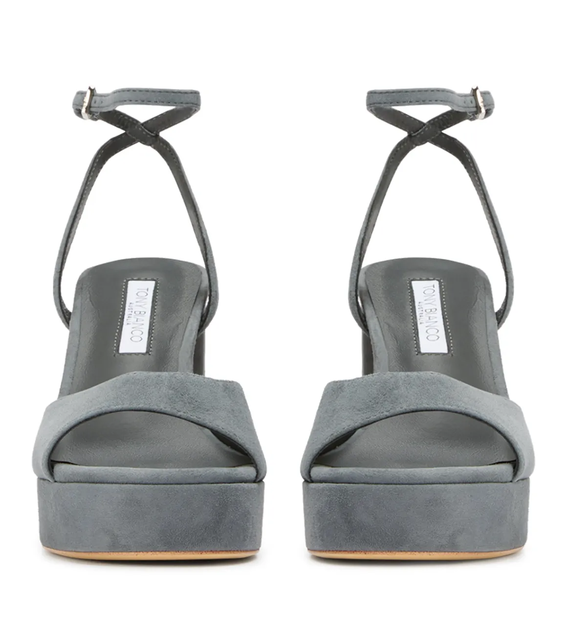 Freya Steel Suede