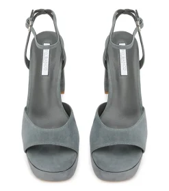Freya Steel Suede