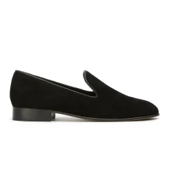 Gezza Black Suede