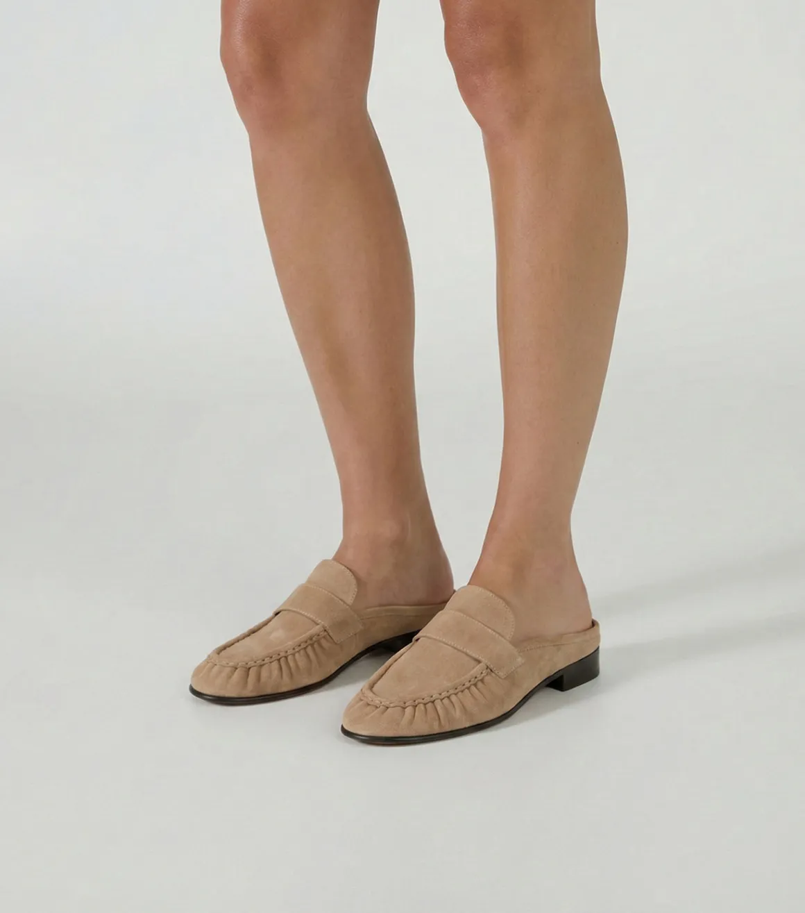 Glacier Wheat Suede
