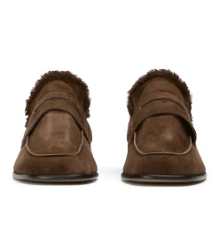 Gloria Espresso Suede/Shearling