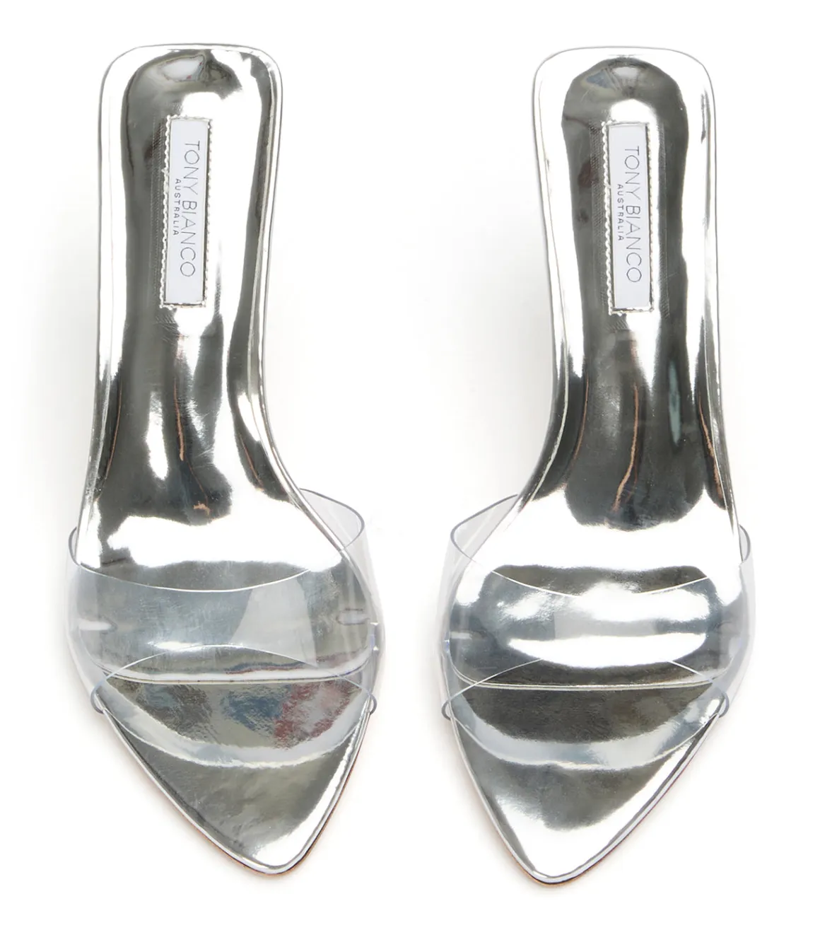 Hallie Clear Vinylite/Silver