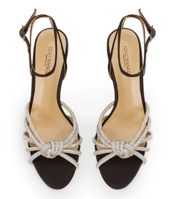 Helena Black Satin