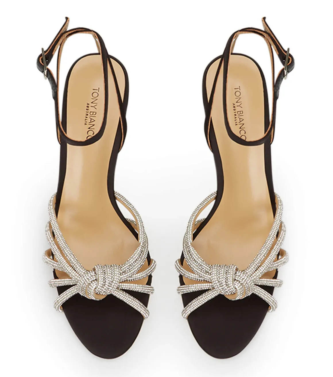 Helena Black Satin