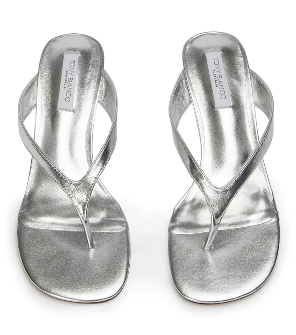 Krista Silver Nappa Metallic