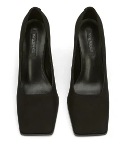 Lila Black Nubuck