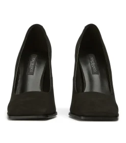 Lila Black Nubuck