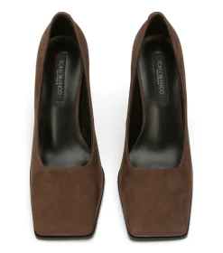 Lila Espresso Nubuck