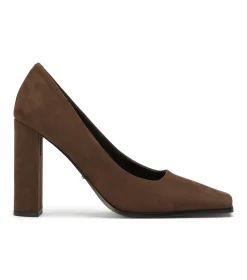 Lila Espresso Nubuck