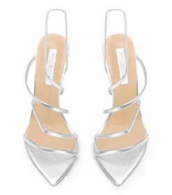 Milana Silver Nappa Metallic