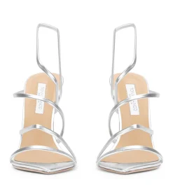 Milana Silver Nappa Metallic