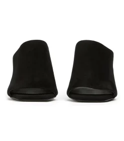 Mustang Black Suede