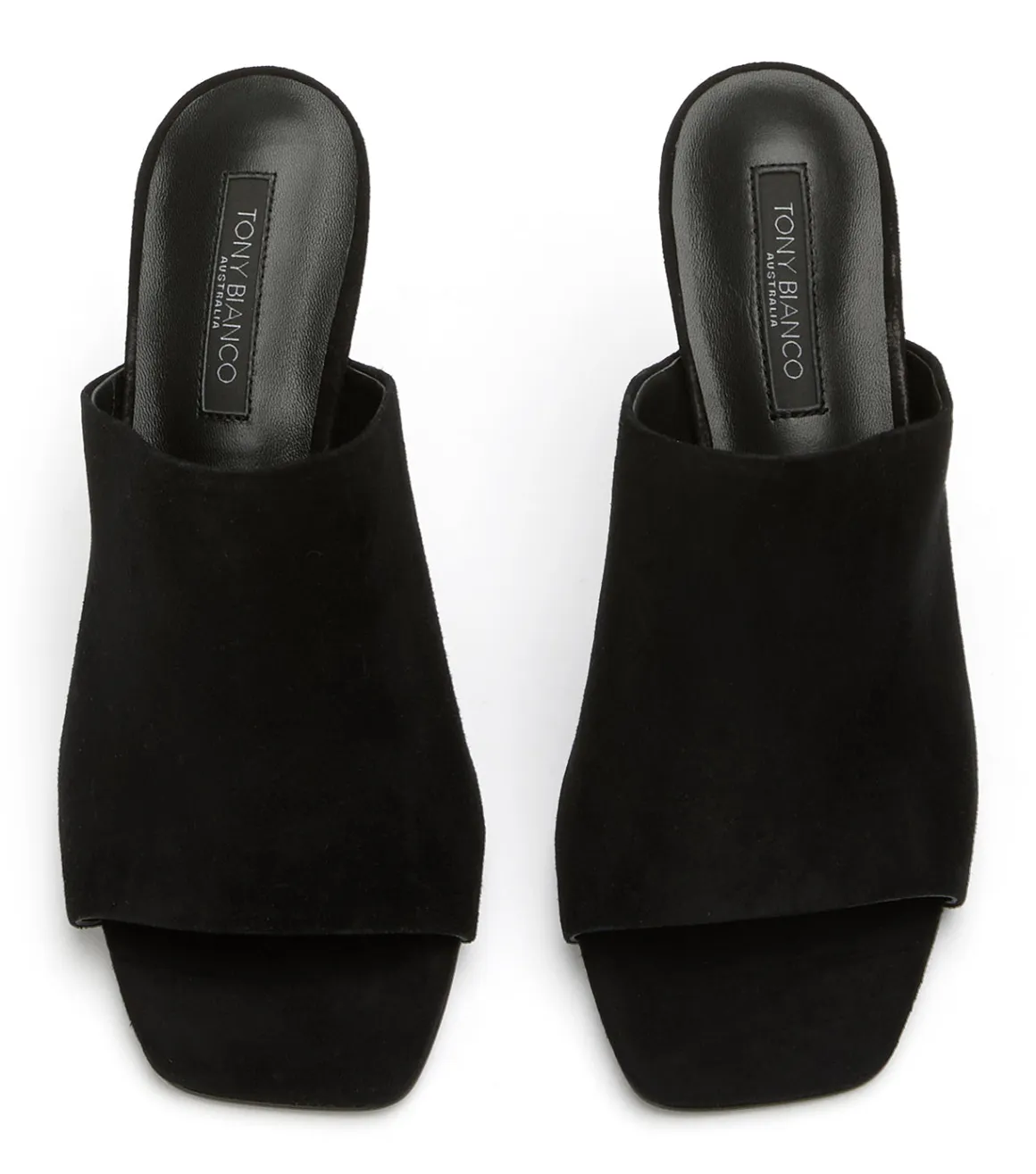 Mustang Black Suede