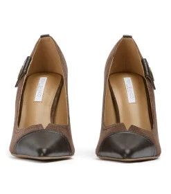 Nessa Espresso Suede/Choc