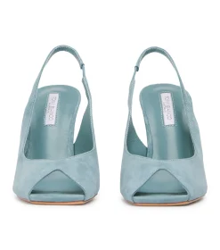 Peggy Denim Suede