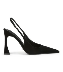 Sassy Black Suede